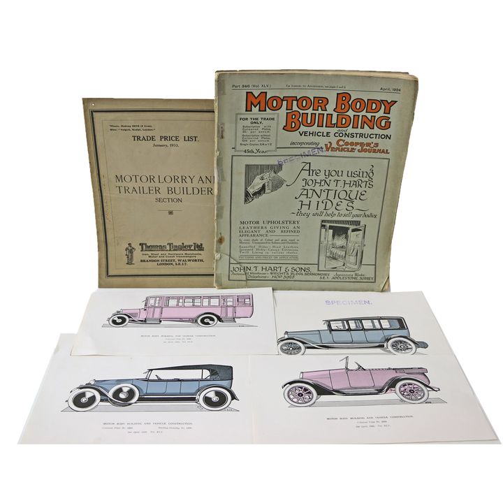 MOTOR BODY BUILDING  -  [2 catalogues]