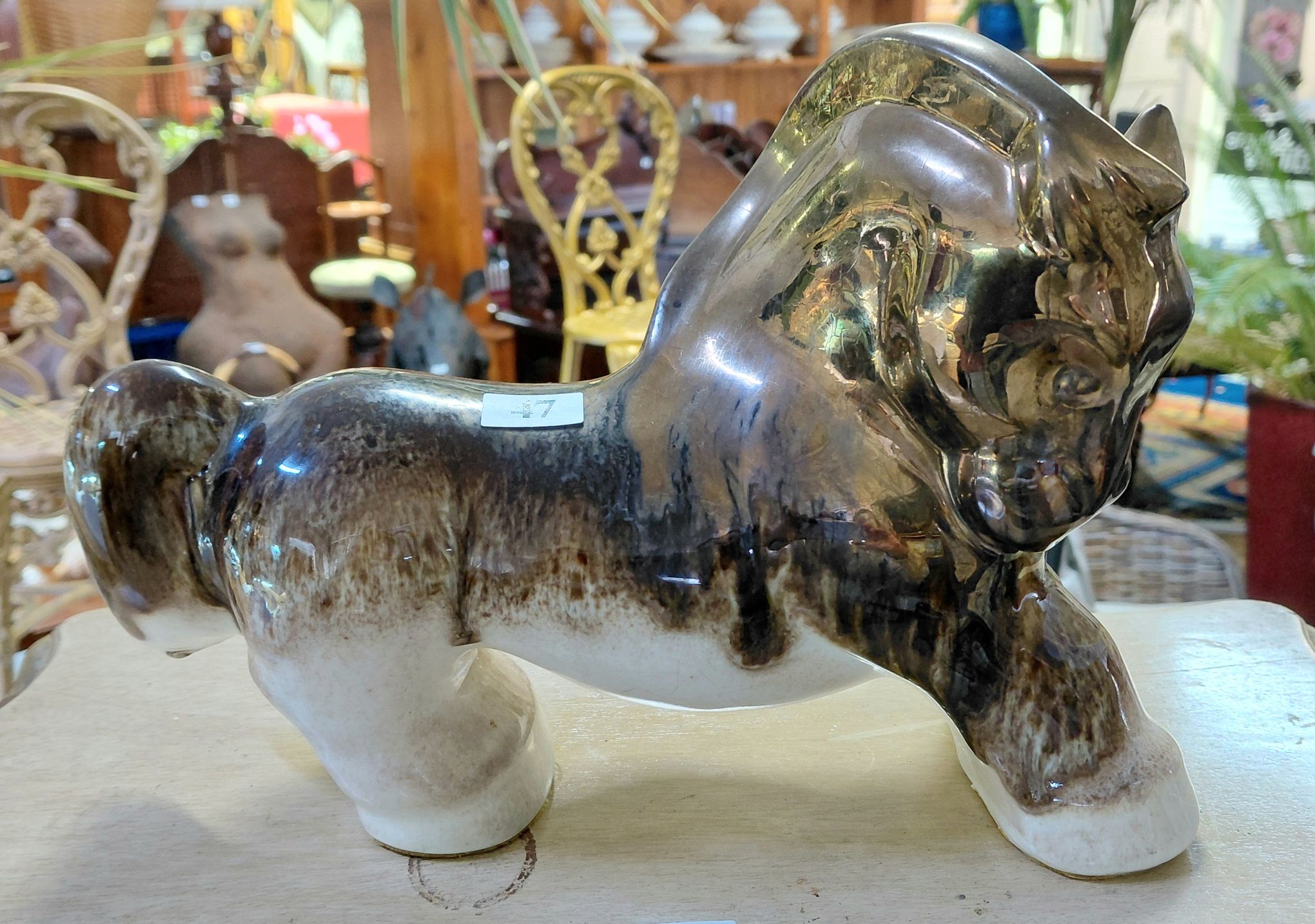 47 · MID CENTURY HORSE STATUE