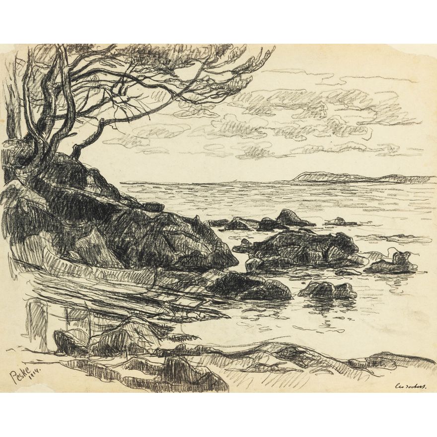 Jean Peské | Wybrzeże Bretani, 1914 r.