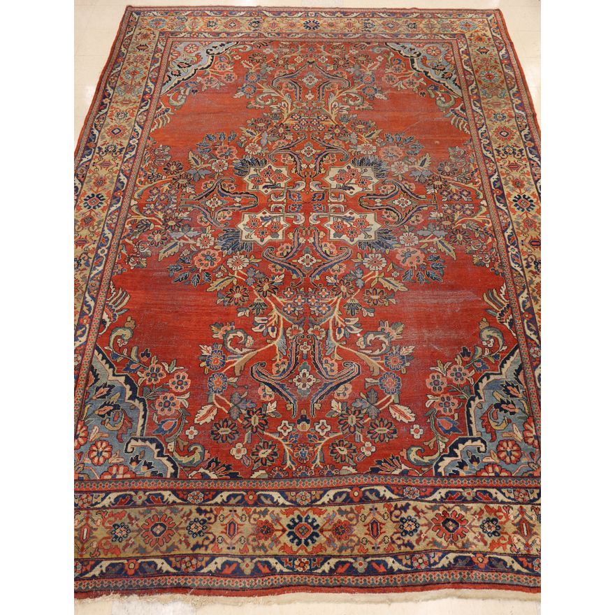 Antique Persian Oriental Room Size Rug