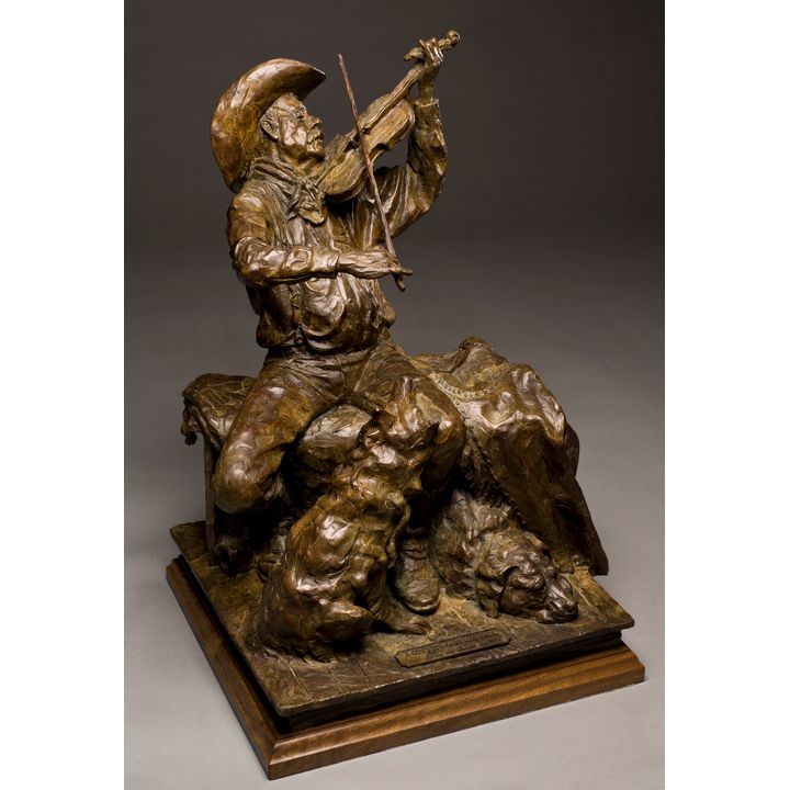 Bruce Greene (1953- ), A Cowboy's Carnegie Hall - Maquette
