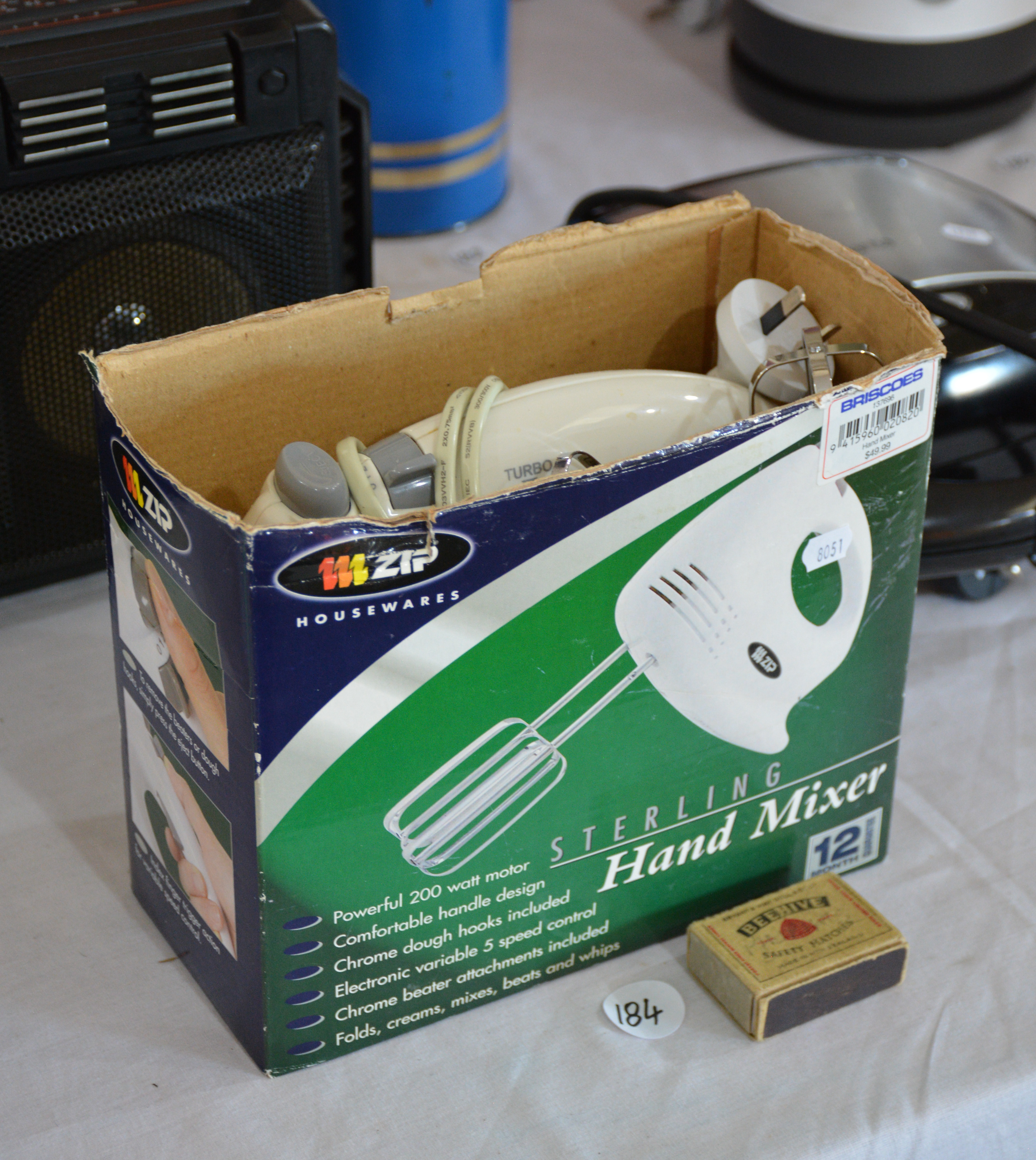 Zip Sterling Hand Mixer — NZ auction result