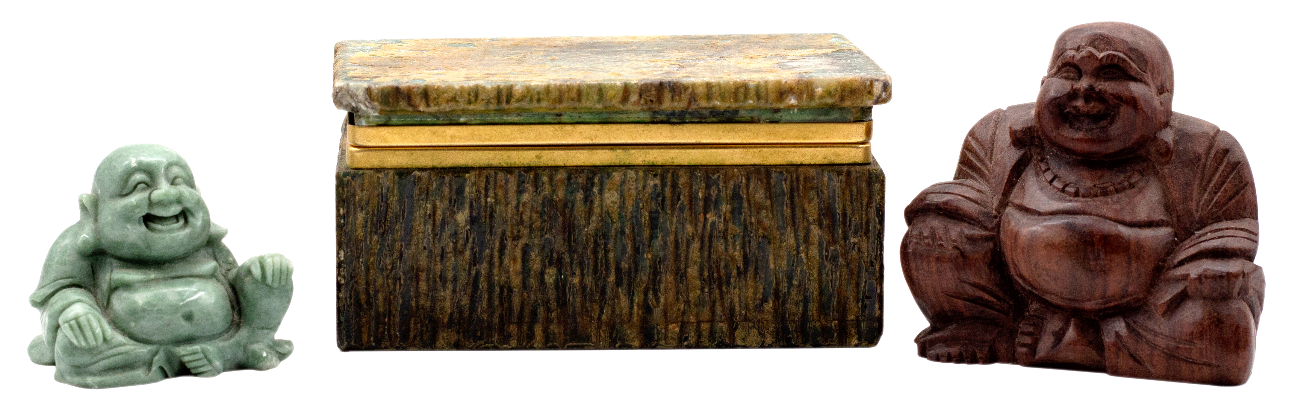 282 · China, Empire, Soapstone Cigarette Box, 1930s, Fair