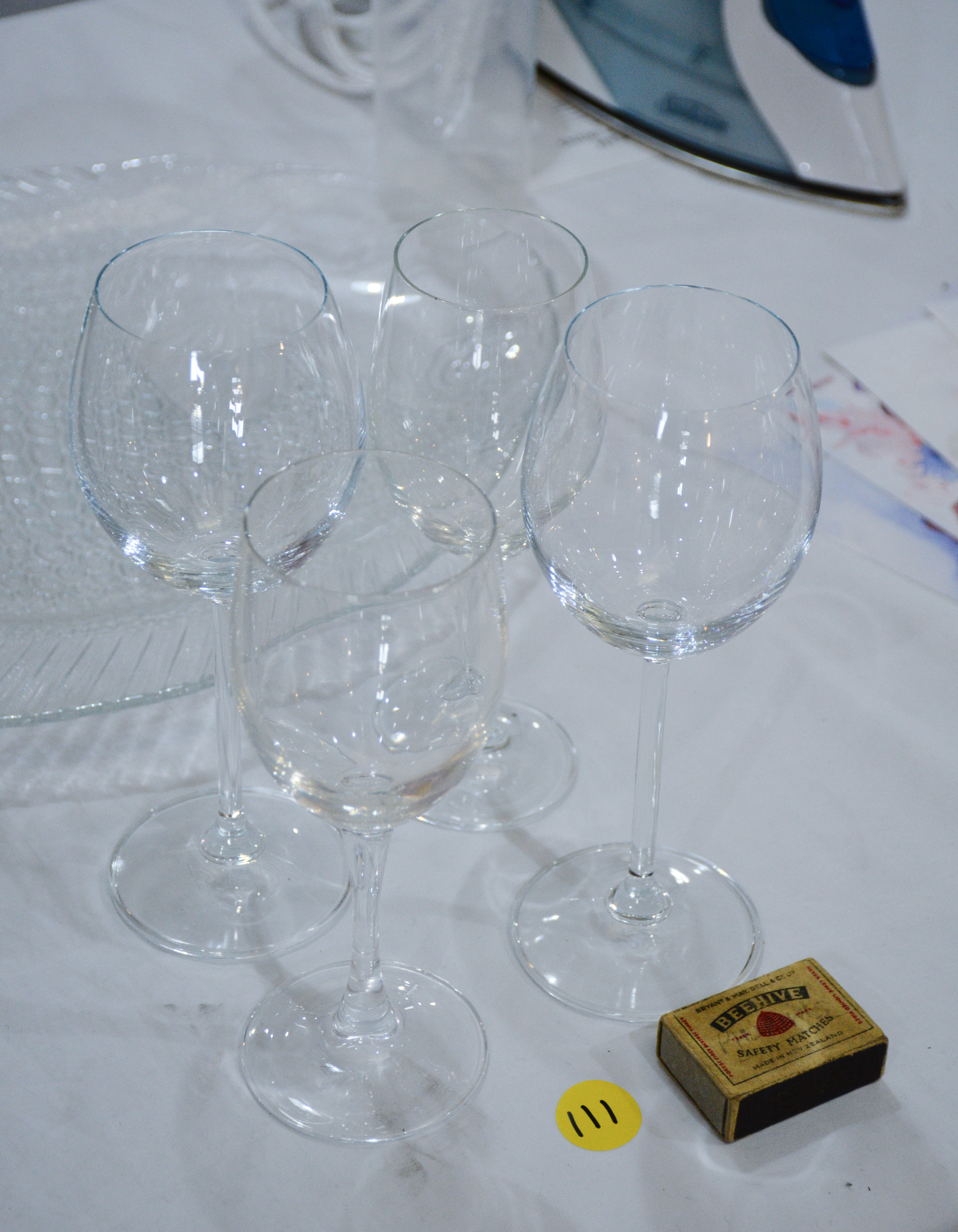 Wine Glasses x 4 — NZ auction result