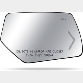 REAR VIEW MIRROR GLASS RIGHT, PASSENGER SIDE MIRROR GLASS FIT FOR GMC YUKON CADILLAC ESCALADE CHEVROLET SUBURBAN 2015-2020, POWER