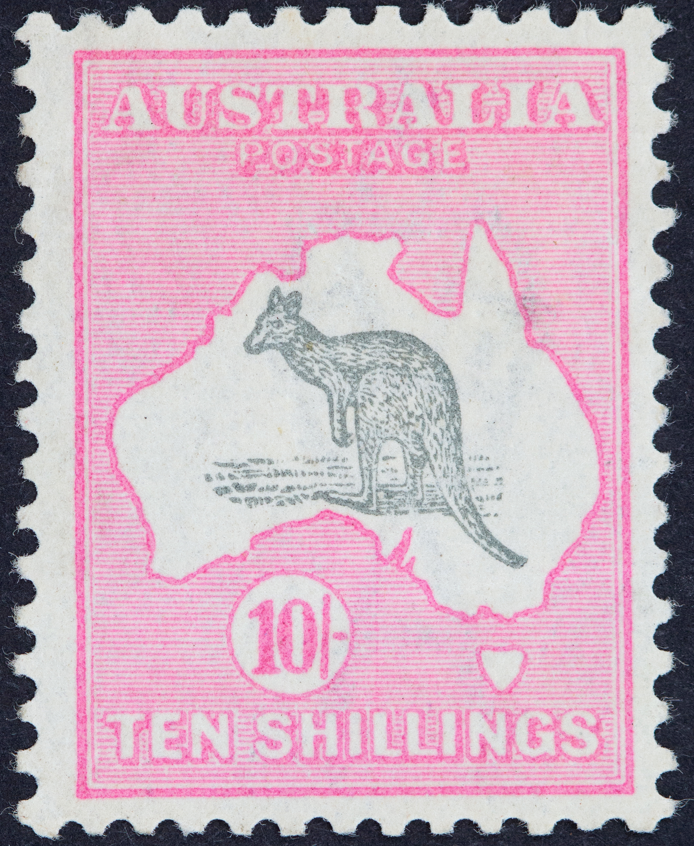 Third Watermark, Ten Shillings, 1917, Good