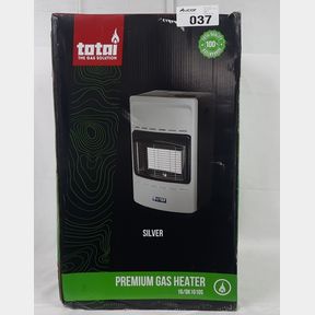 TOTAI TG ROLLABOUT GAS HEATER - SILVER - TOTAI - ROLL ABOUT - GAS HEATER - SILVER