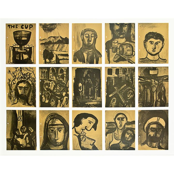 Colin McCahon, 15 drawings for Charles Brasch