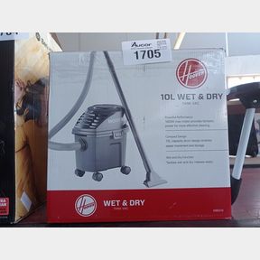 HOOVER - 10 LITRE WET AND DRY VACUUM CLEANER