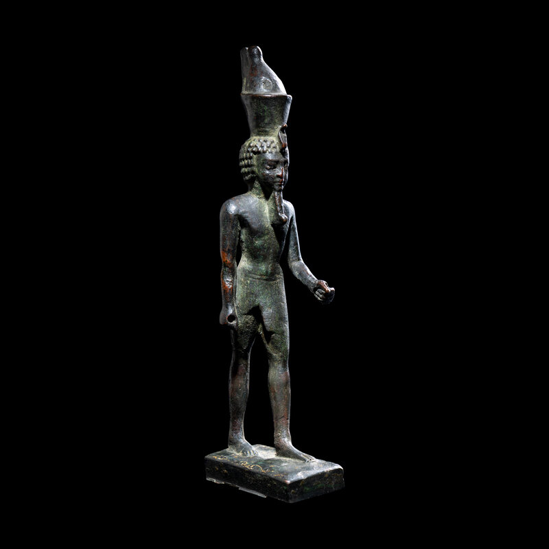 An Egyptian Bronze Neferhotep