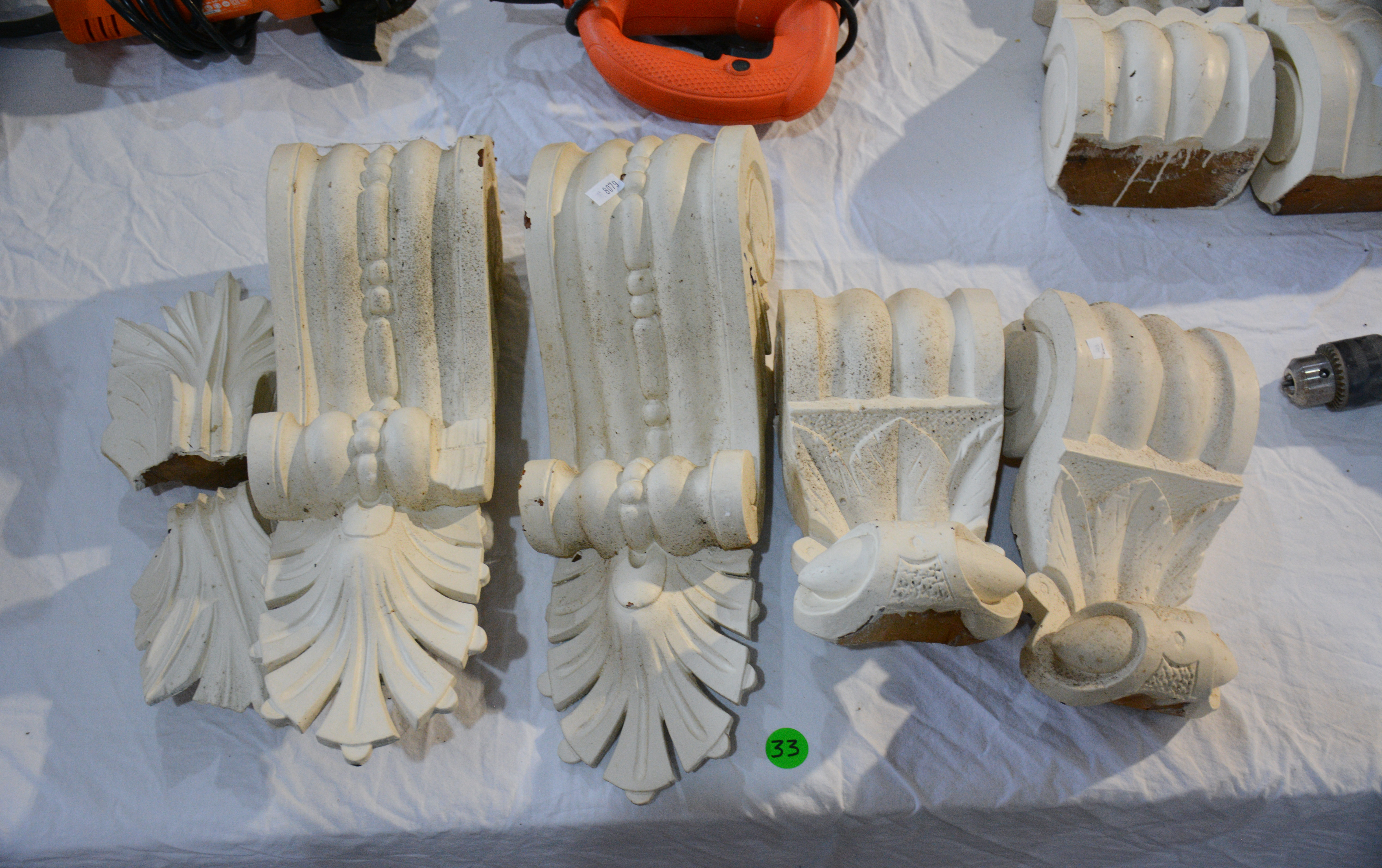 Decorative Wooden Corbels — NZ auction result