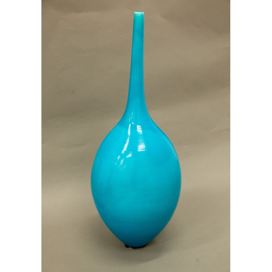 Peter Collis - Large blue floor vase