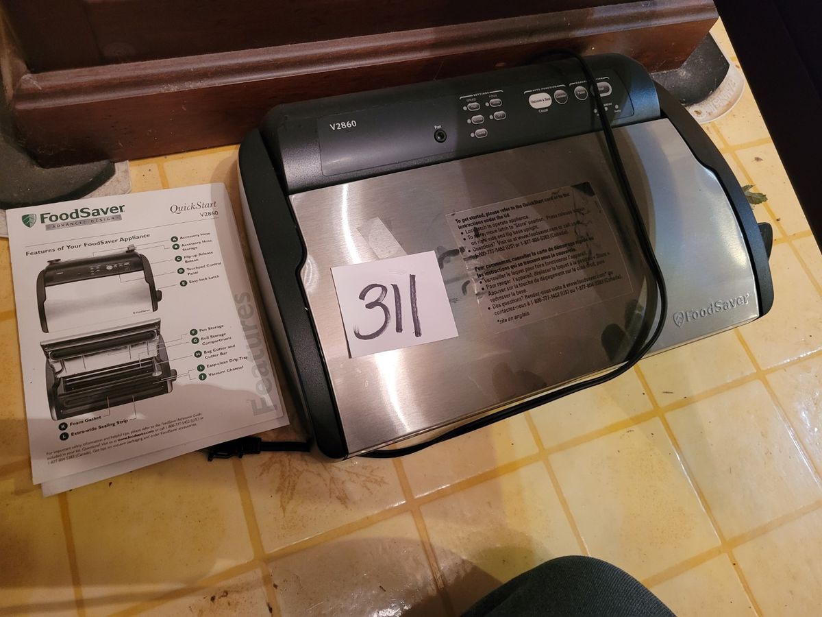 Food Saver Vacuum Sealer Midwest Auctions, LLC
