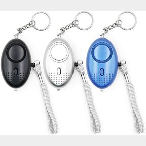 3 PACK SAFE SOUND PERSONAL SECURITY ALARM, POWERFUL 140DB SAFETY SIREN FOR EMERGENCY ALARM WITH LED FLASHLIGHT FOR NIGHT RUNNER, A