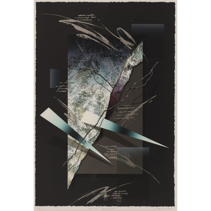 Yoichiro Nishikawa ''Expansion'' 1992 Color Lithograph