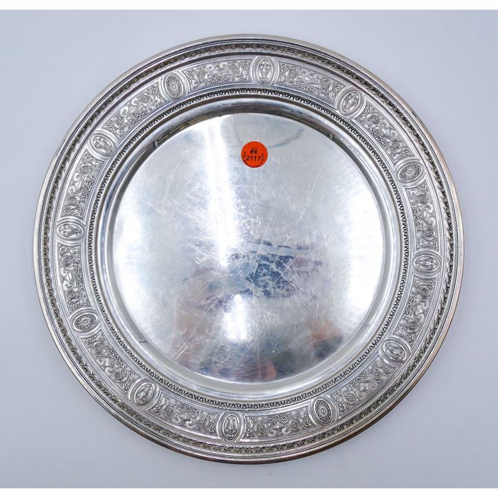 International ''Wedgwood'' Sterling Cocktail Tray 11.5'' - 564 Grams