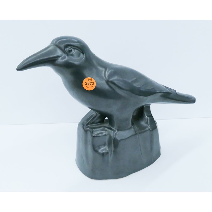 Pigeon Forge Doug Ferguson 1983 Clack Pottery Crow- 10''