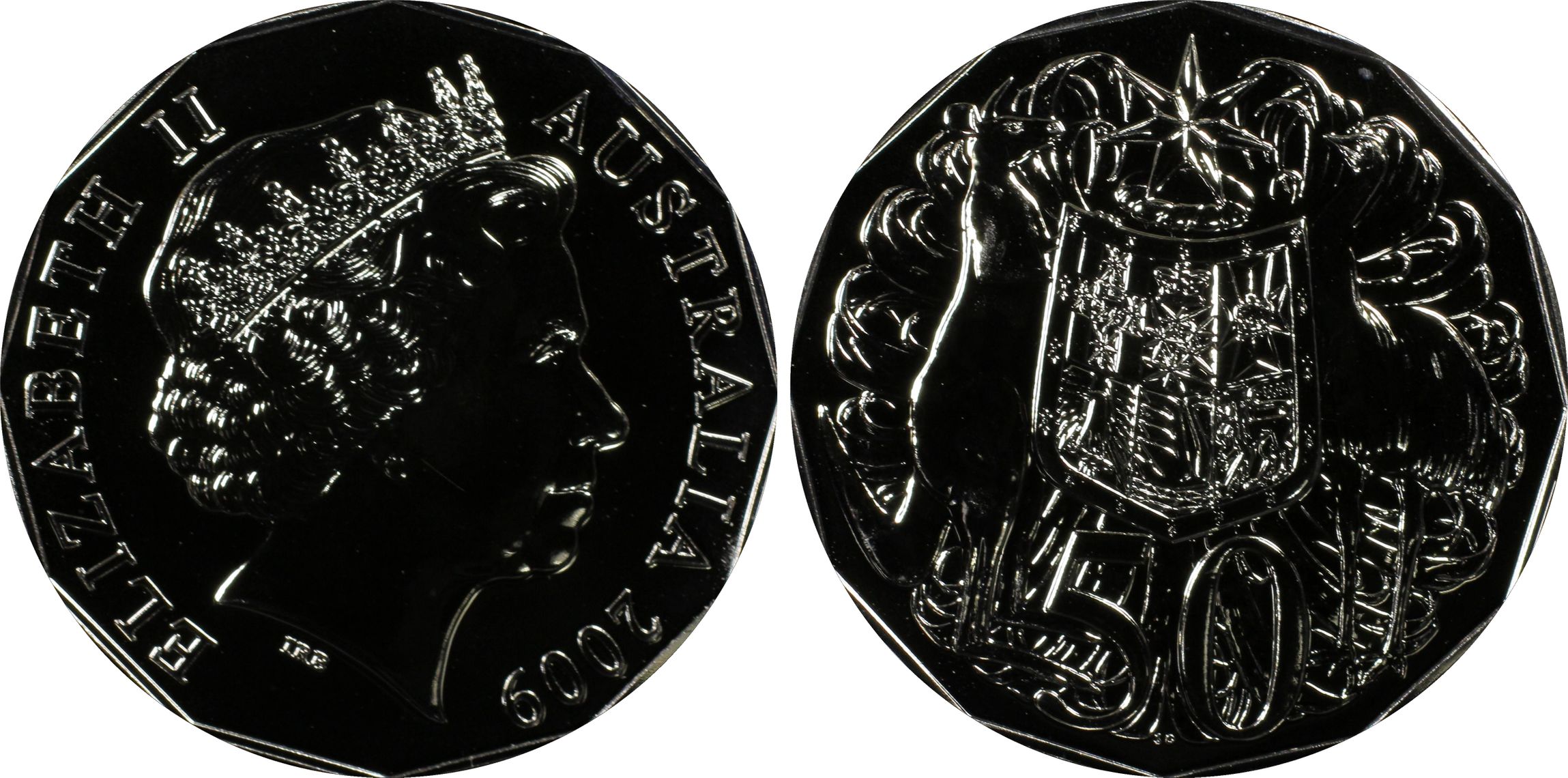 Fifty Cent, 2009, PCGS MS69