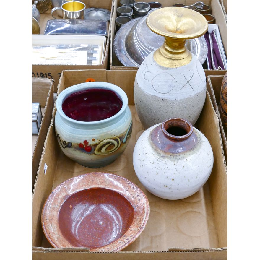 Box 4pc Northwest Studio Pottery