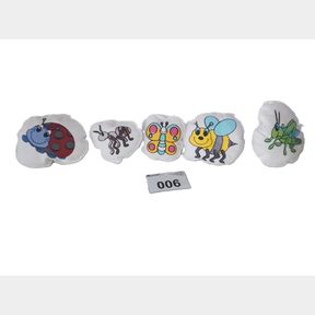 Baby Soft Sensory Pillows with Cartoon Characters