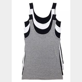 FELINA COTTON MODAL REVERSIBLE TANK TOP 4-PACK SZ XL