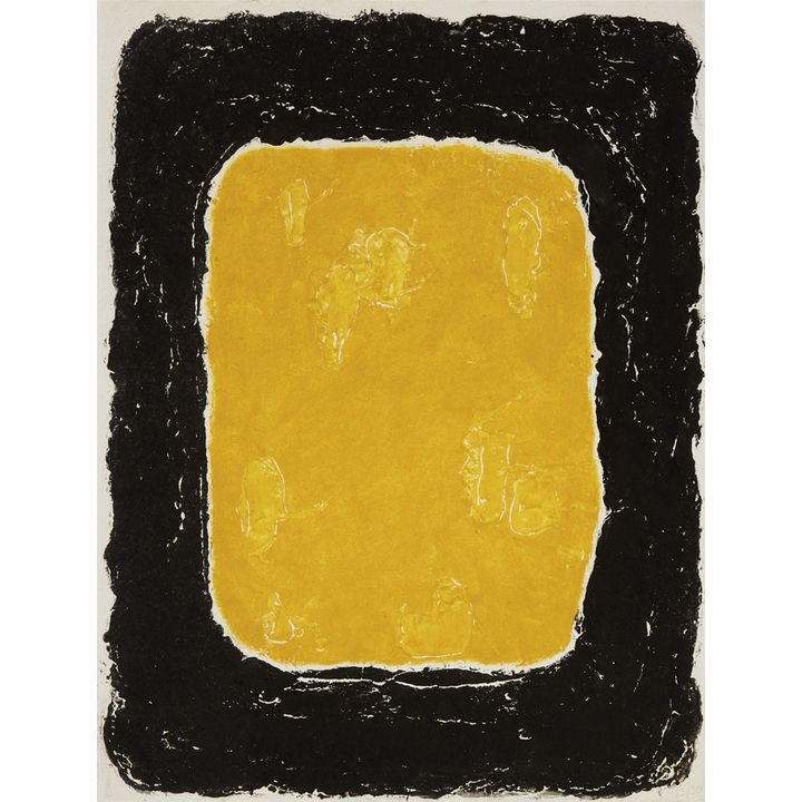 Bram Bogart, Jaune et Noir 1996