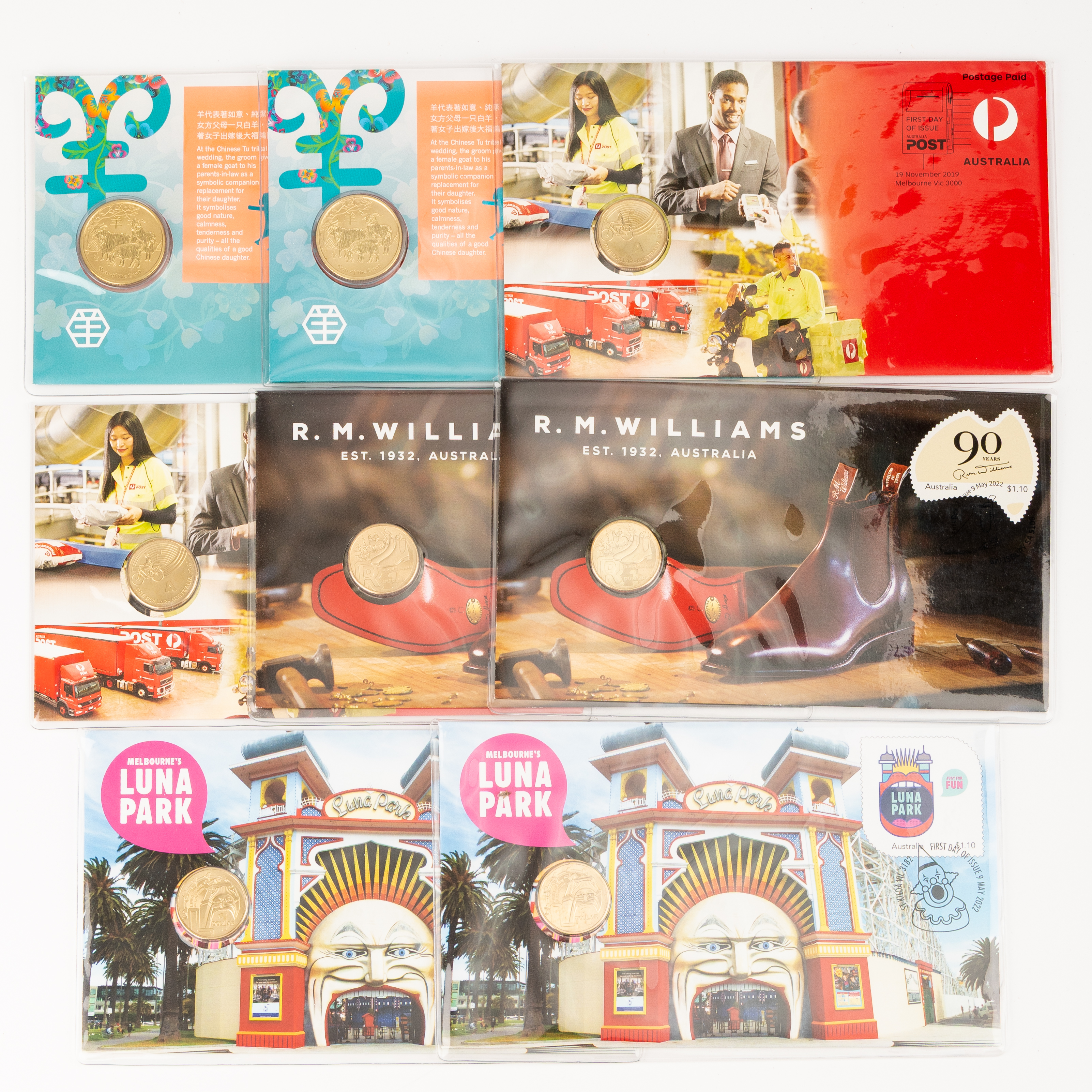180 · Miscellaneous, One Dollar, 2015 - 2022,  UNC