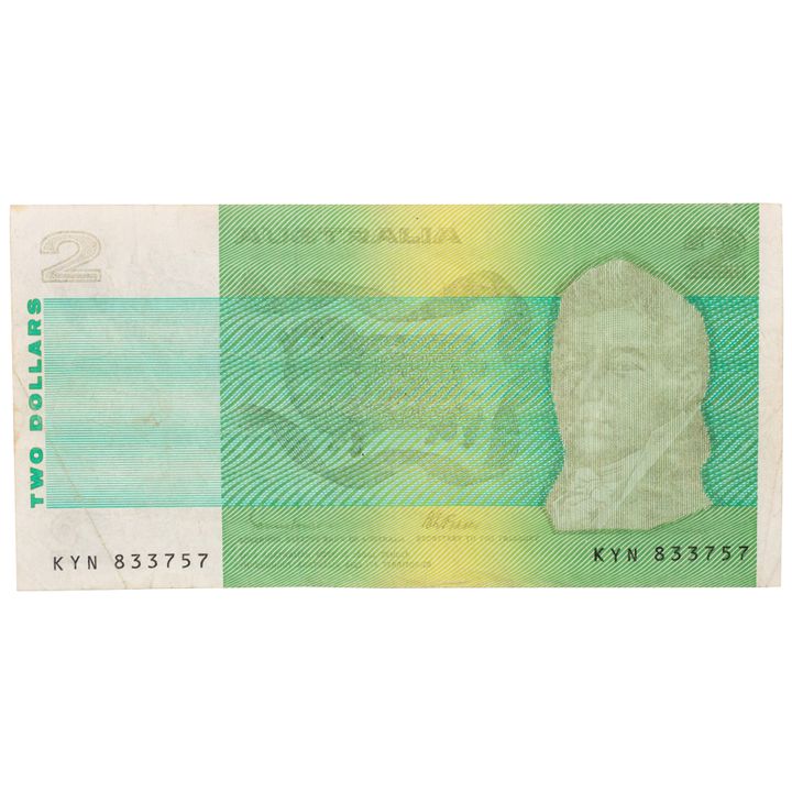 Johnston/Fraser, Two Dollars, 1985, Fine