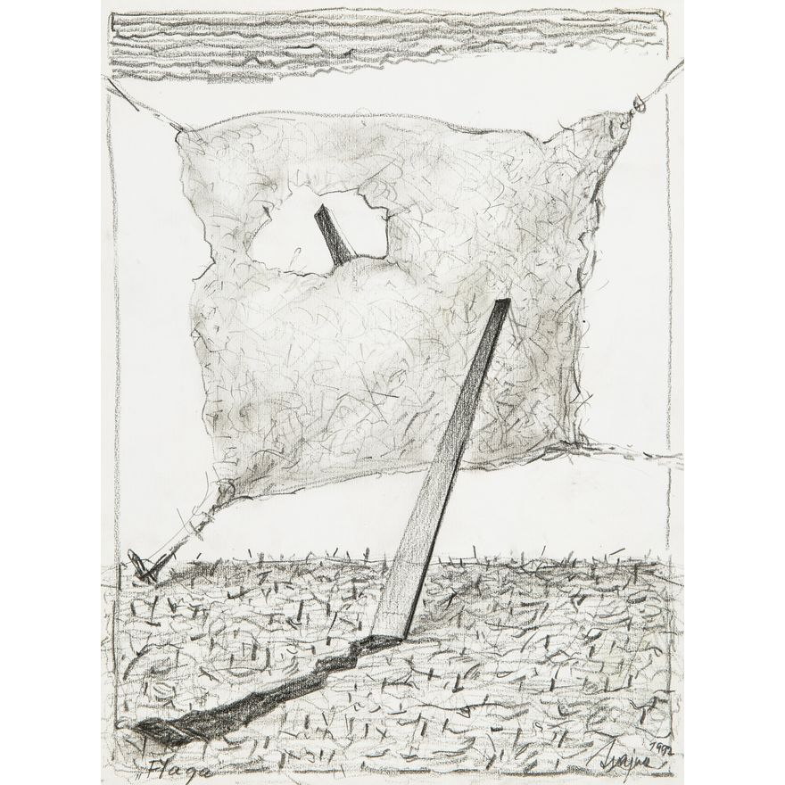 Józef Szajna | Flaga, 1992