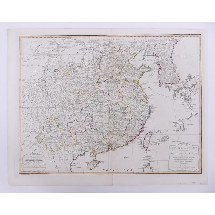 Laurie & Whittle,  The Empire of China. 1794