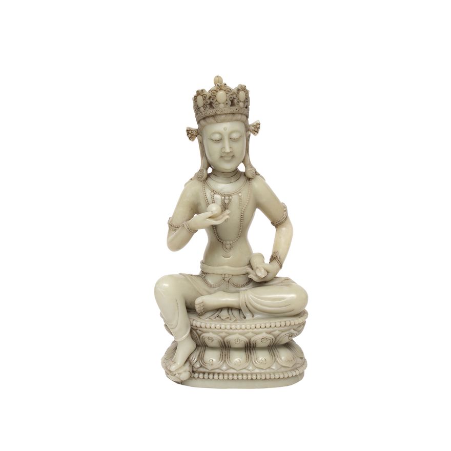 Figura Guanyin, Chiny, XVIII/XIX w.