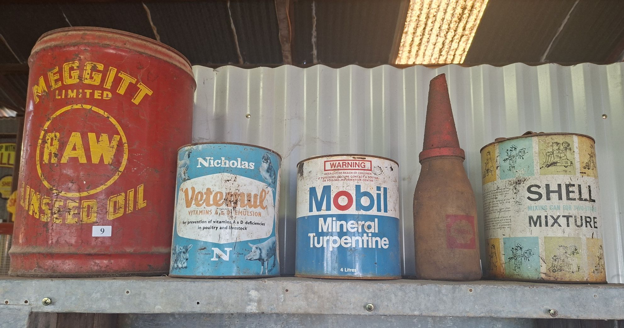 Group Of Tins