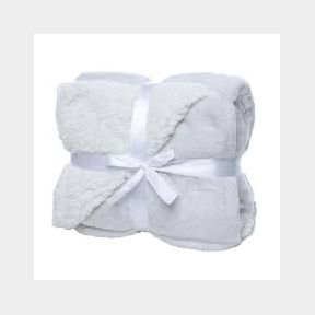 George & Mason Baby - Sherpa Throw Blanket - Grey | PK 51677/197 B8 (S2)