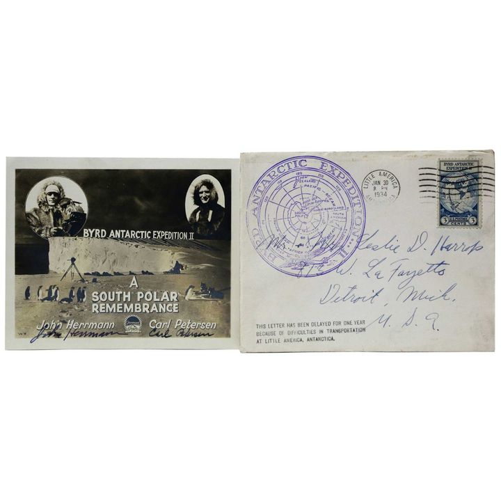 BYRD ANTARCTIC EXPEDITION II - EPHEMERA  [2x]