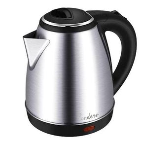 Condere 2 Litre Cordless Electric Kettle Stainless Steel 2000W 2L Fast Boiling Kettle with Base Plate|