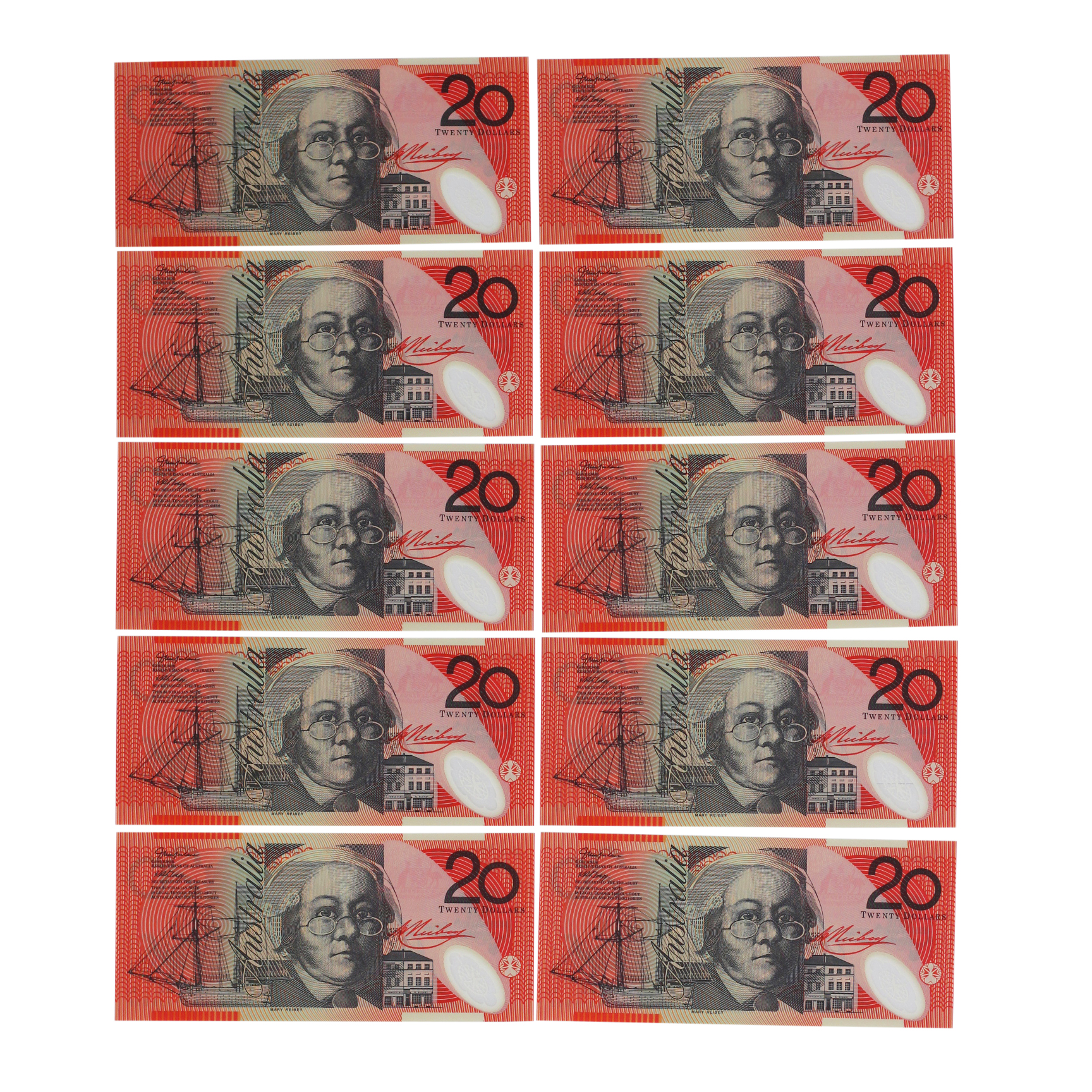 2320. · MacFarlane/Henry, Twenty Dollars,  2003, UNC