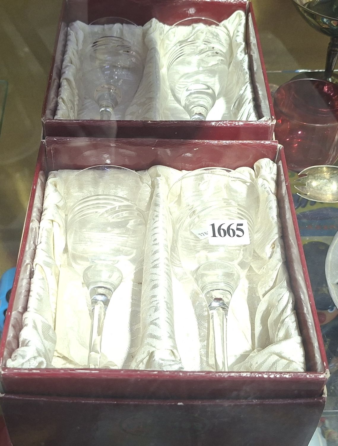 Bohemia Gold Label Crystal Glasses