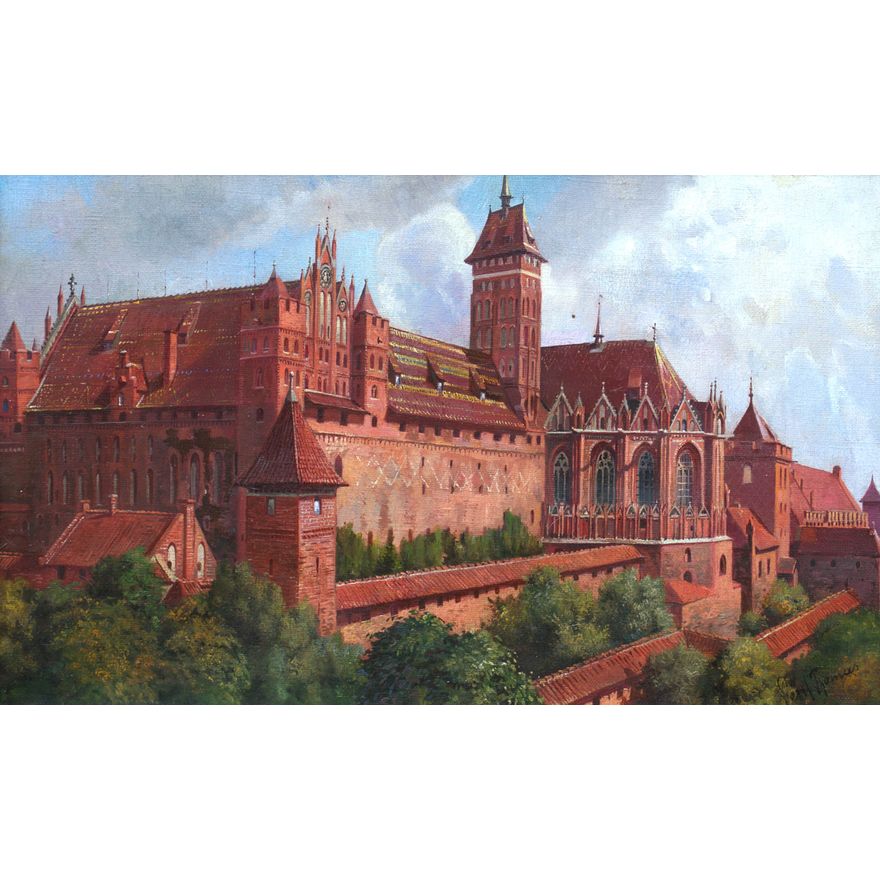 Paul Thomas | Widok zamku w Malborku