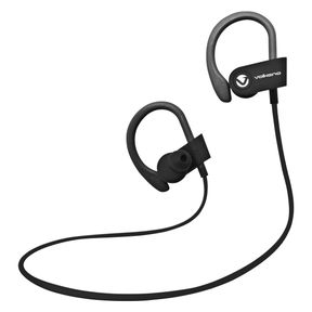 Volkano Sport Earphones Bluetooth Wireless Race Series Black | ONLY ONE SIDE WORKING