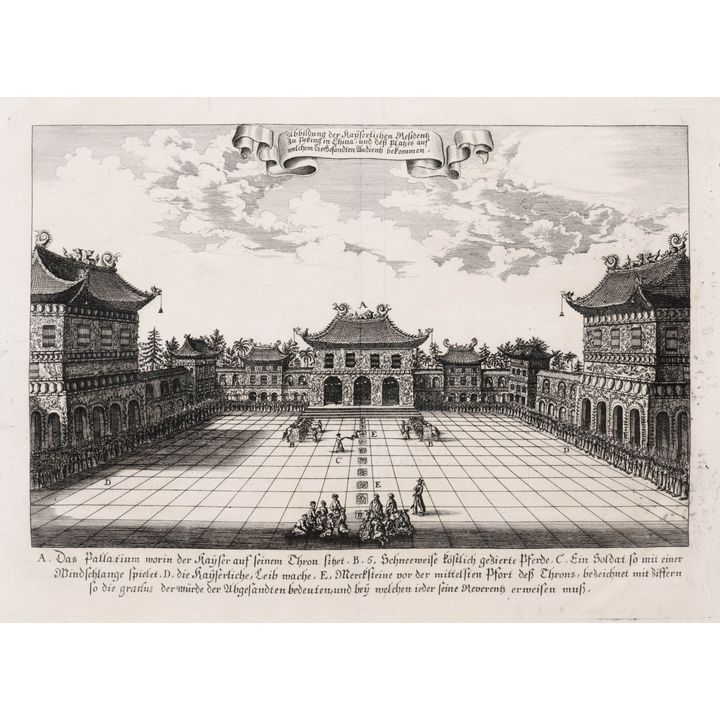 Johann Christoph Wagner | Abbildung der Kayserlichen Residentz zu Peking in China…