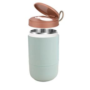 Vacuum Insulated Food Flask With Thermal Stainless Steel With Folding Spoon Light |