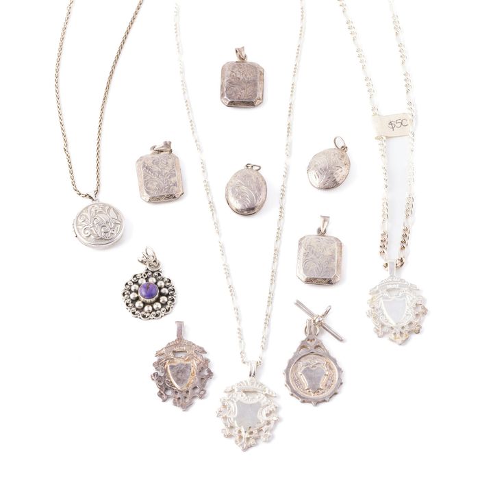 Lot of Silver Jewellery