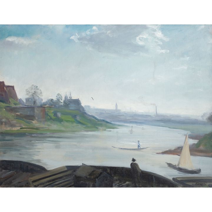 Irena Weiss zw. Aneri | Wisła pod Wawelem, ok. 1937