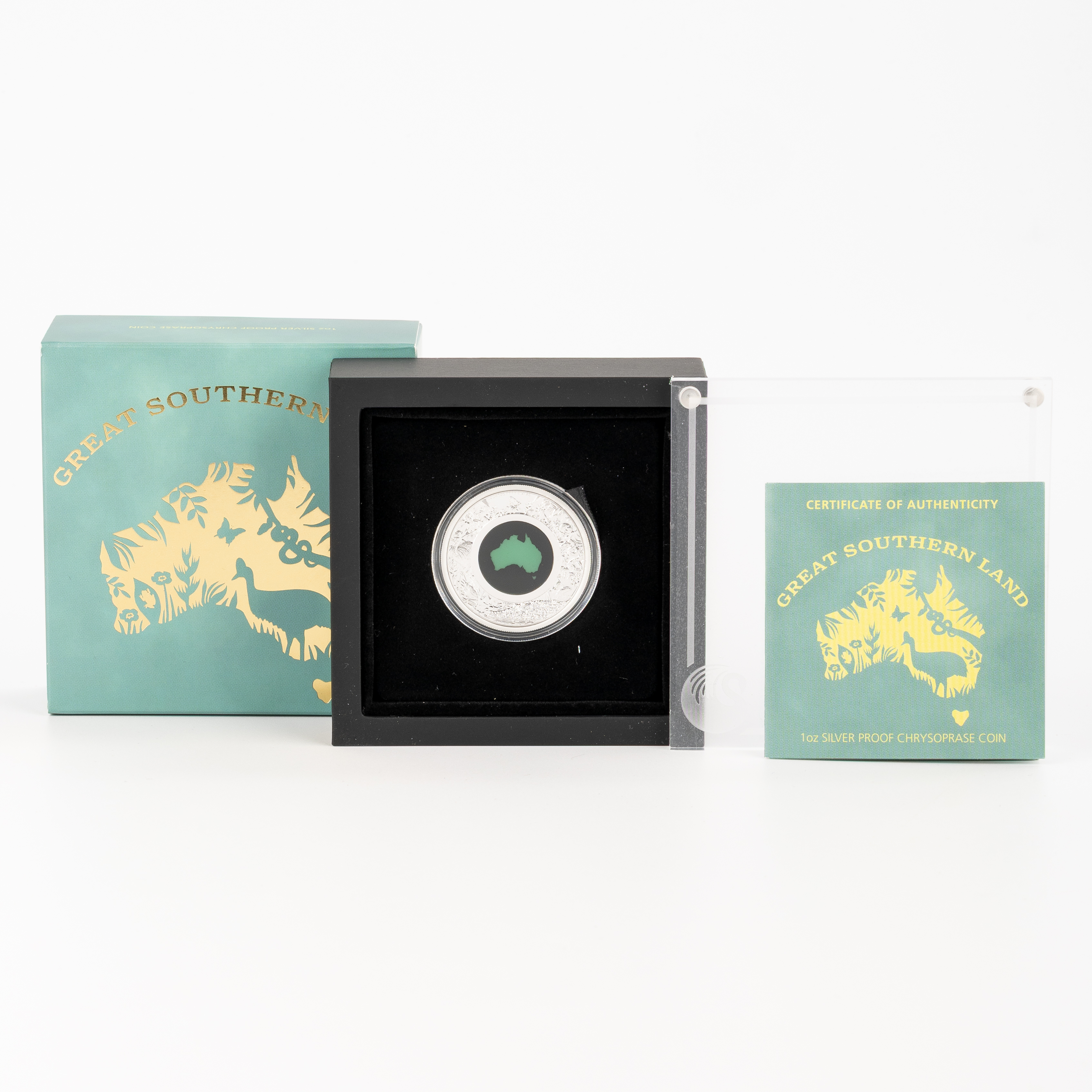 Charles III, Perth Mint - Great Southern Land, One Dollar, 2024-P, FDC