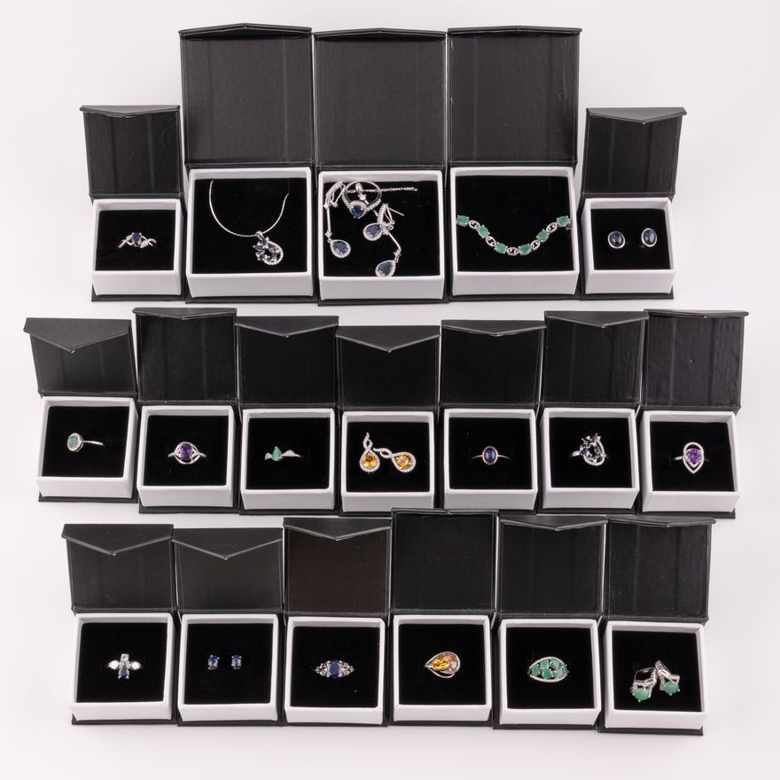 Lot of New Sterling Silver Jewellery