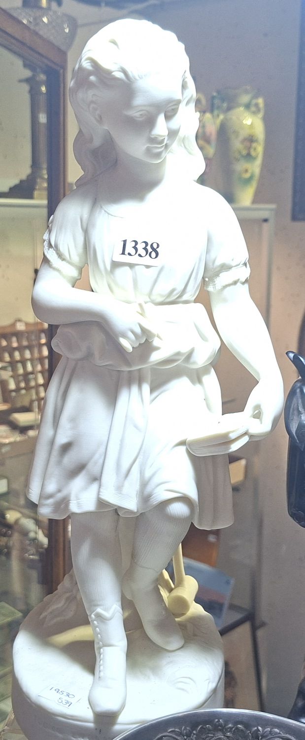 COPELAND BISQUE FIGURINE