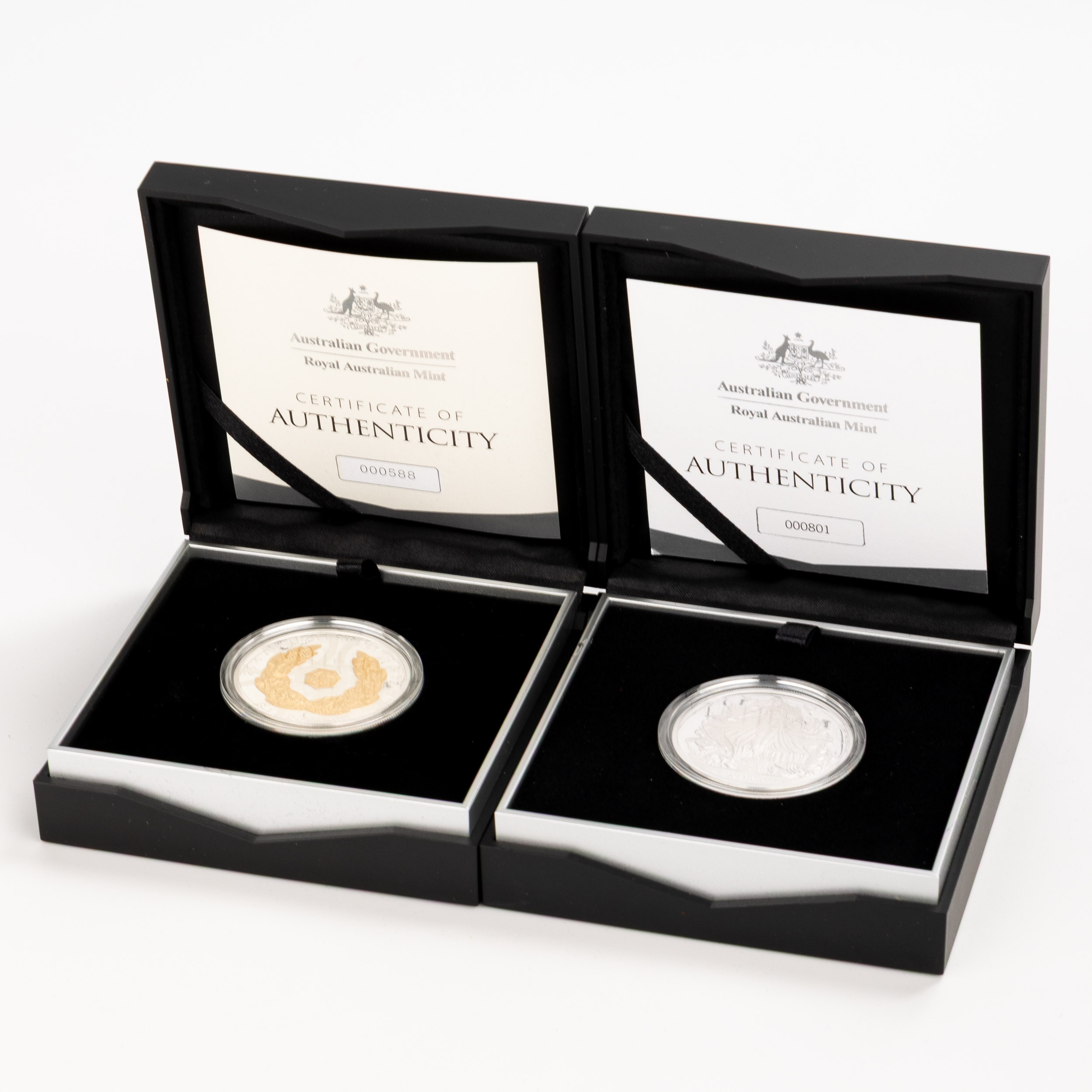 Elizabeth II, RAM - Australian Olympic Team & Treaty of Versailles, Five Dollars, 2016 - 2019, FDC