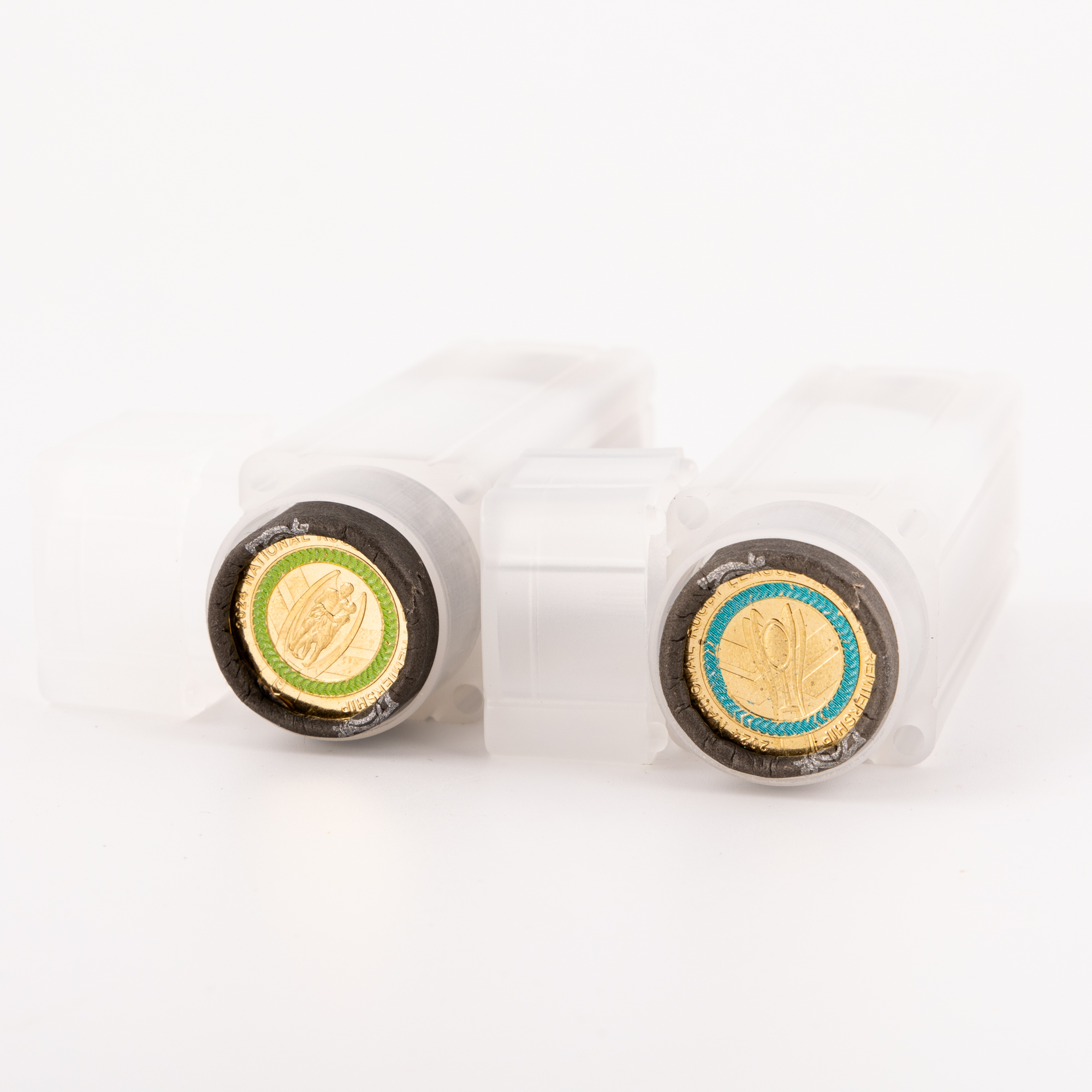 Elizabeth II, Rugby League Premiership and Women's Premiership Coin Roll, Two Dollar, 2024, UNC