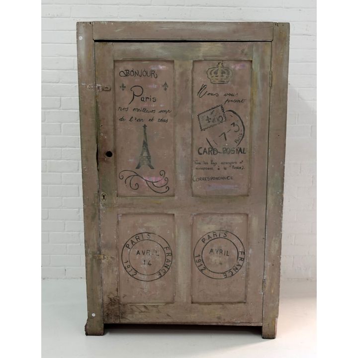 PAINTED CUPBOARD