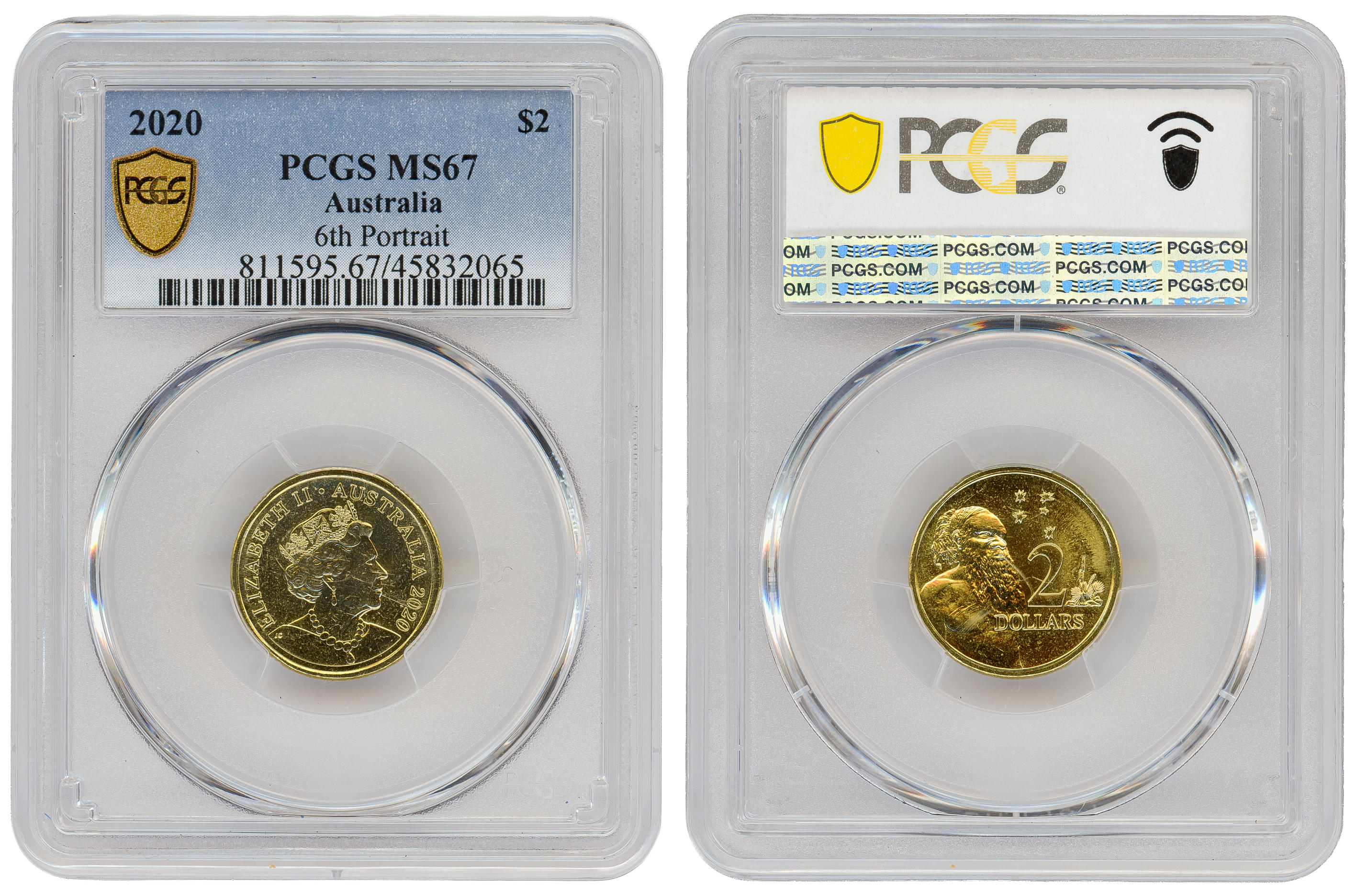 Two Dollar, 2020, PCGS MS67